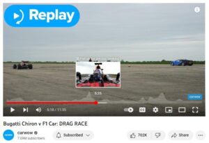 Most replayed feature on youtube youtez.com